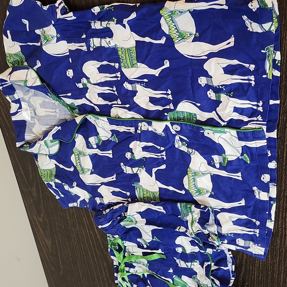 Jayes Studio Camels Pajama Shorts Set Xs